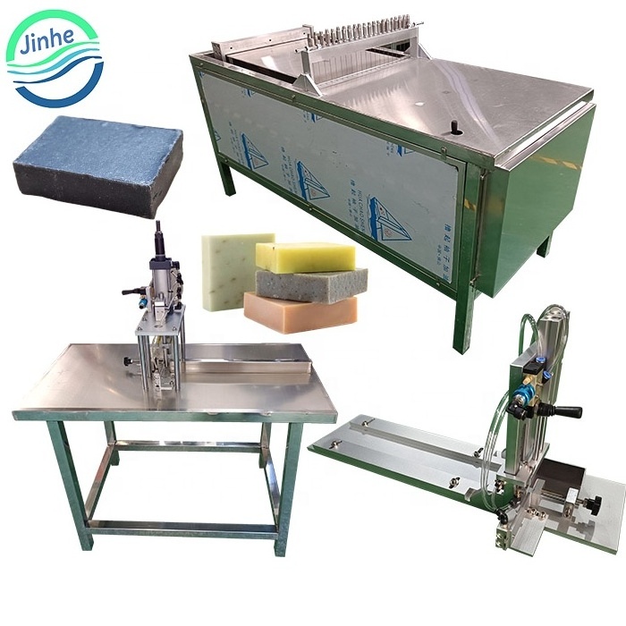 Automatic handmade laundry soap bar slicer cutter round glycerin soap slitting cutting machine