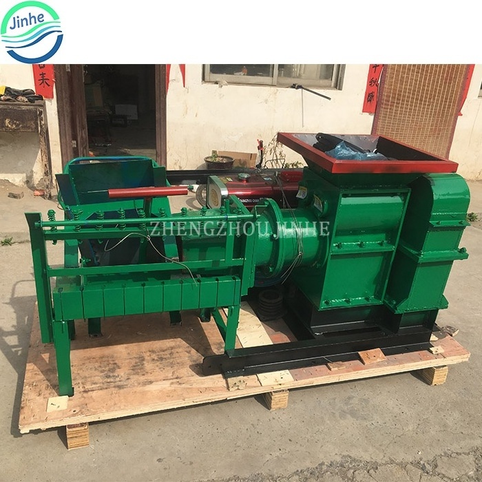 Diesel engine mud clay fire brick maker extruder automatic electric red burnt soil clay soild brick making machine