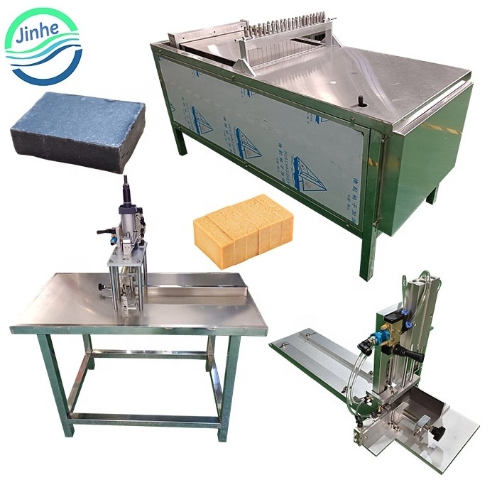 Automatic handmade laundry soap bar slicer cutter round glycerin soap slitting cutting machine