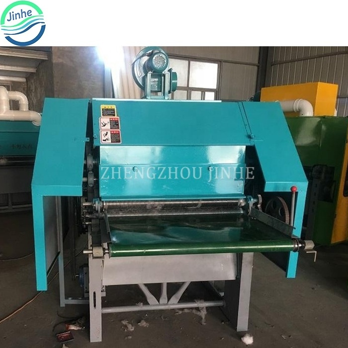 Automatic polyester fiber opening sheep wool yarn carding machine cotton camel wool combing spinning textile processing machine