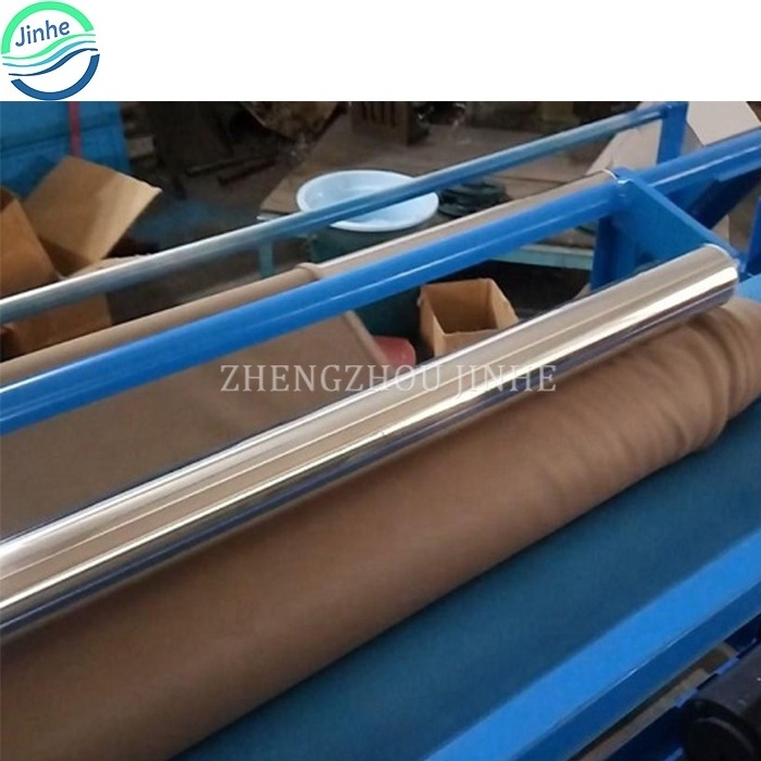 Fabric meter counter rolling inspection measuring machine textile finishing fabric cloth roller rolling winding folding machine