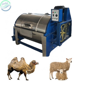 Industrial hotel laundry carpet cleaning sheep wool washing drying machine alpaca wash wool washer dryer processing machine