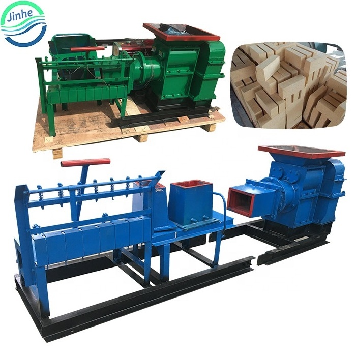 Diesel engine mud clay fire brick maker extruder automatic electric red burnt soil clay soild brick making machine