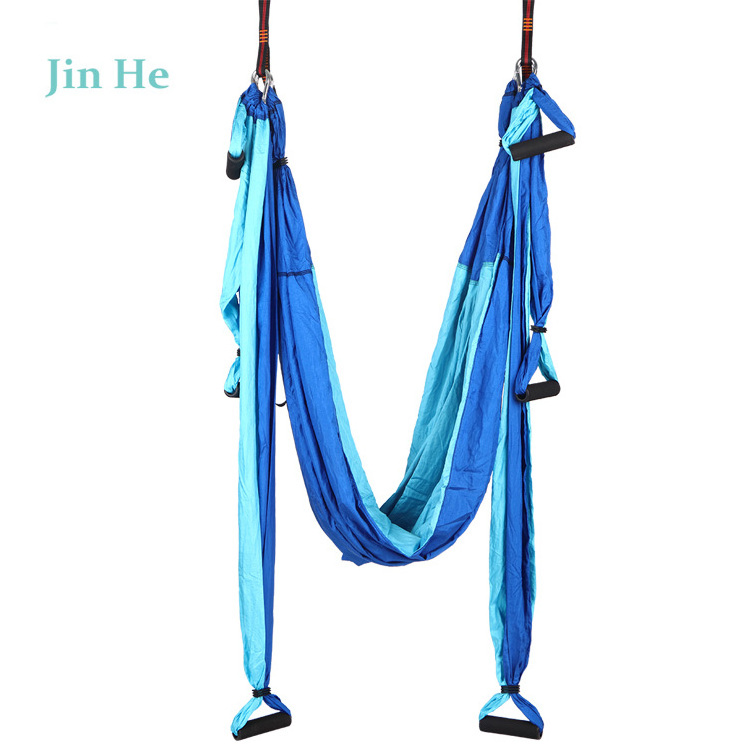 Wholesale Exercise Use 210T Polyester Fabric Air Yoga Training Hammock