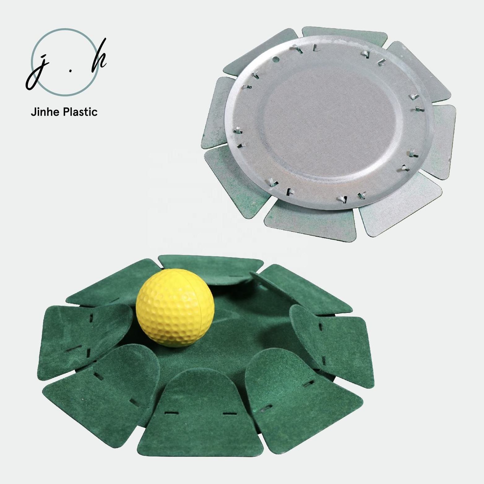 Factory Direct Sale Golf Ball Putting Swing Training Metal Disc Accessories