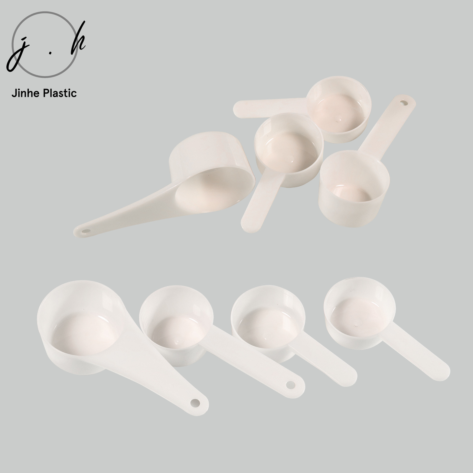 Clear Mini 3g 20g 25g 40g 90cc Plastic Measuring Scoop Spoon For Powders