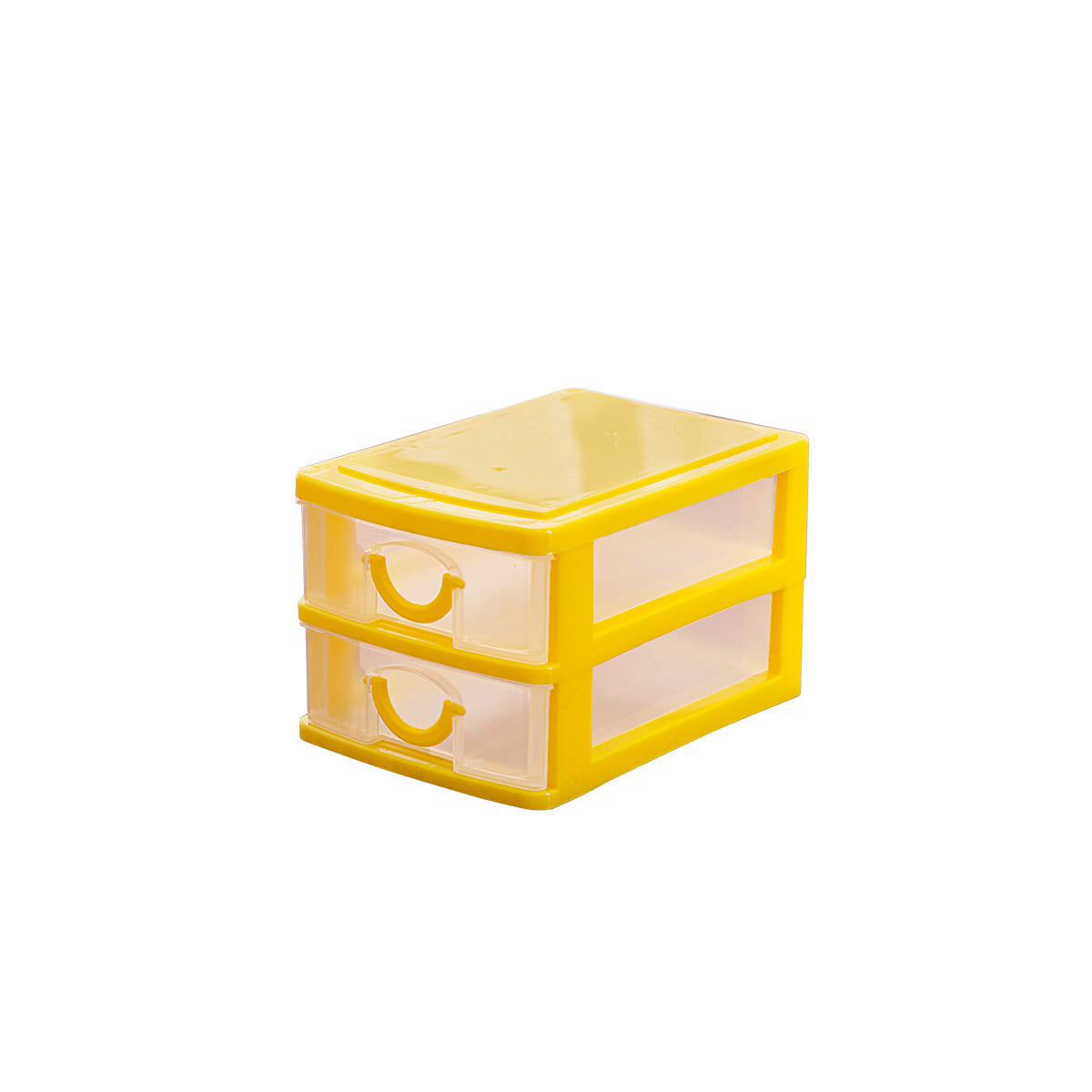 Hot Selling Factory Wholesale Home Office Plastic Mini Stacking Drawer Cube Storage Organizer