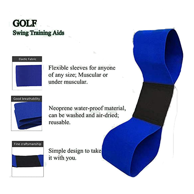 Golf Arm Training Aid Posture Corrector Adjustable Golf Sport Swing Trainer Aid Golf Arm Posture Correction Belt