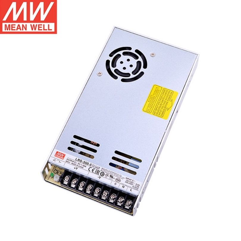 MW mean well LRS-350-5 5V 60A 350w LED screen outdoor adjustable switching power supply supplies