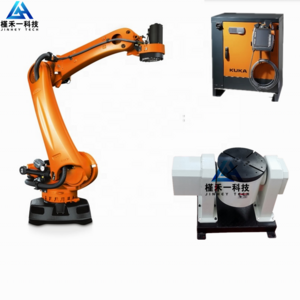 Best Price Double Axis L Type Welding Positioner rotating For Metal Product Manufacturing for KUKA, YASKAWA, FANUC robot