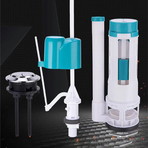 Toilet Cistern Dual Flush Valve Push Button Good Quality  Toilet Cistern Fitting Water Tank Accessories Inlet Valve