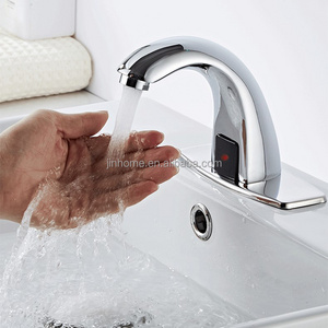 High Quality Deck Mounted Water Saved Bathroom Lavatory Toilet Tap Automatic Sensor Faucet