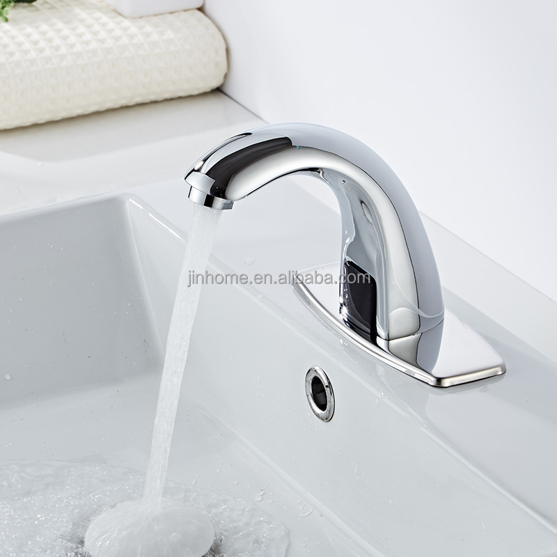 High Quality Deck Mounted Water Saved Bathroom Lavatory Toilet Tap Automatic Sensor Faucet