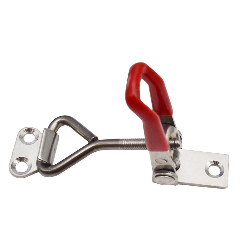 Custom Sheet Metal Fabrication Stainless Steel Stamping Adjustable Toggle Spring Latches Draw Latch Hardware Toggle Clamps