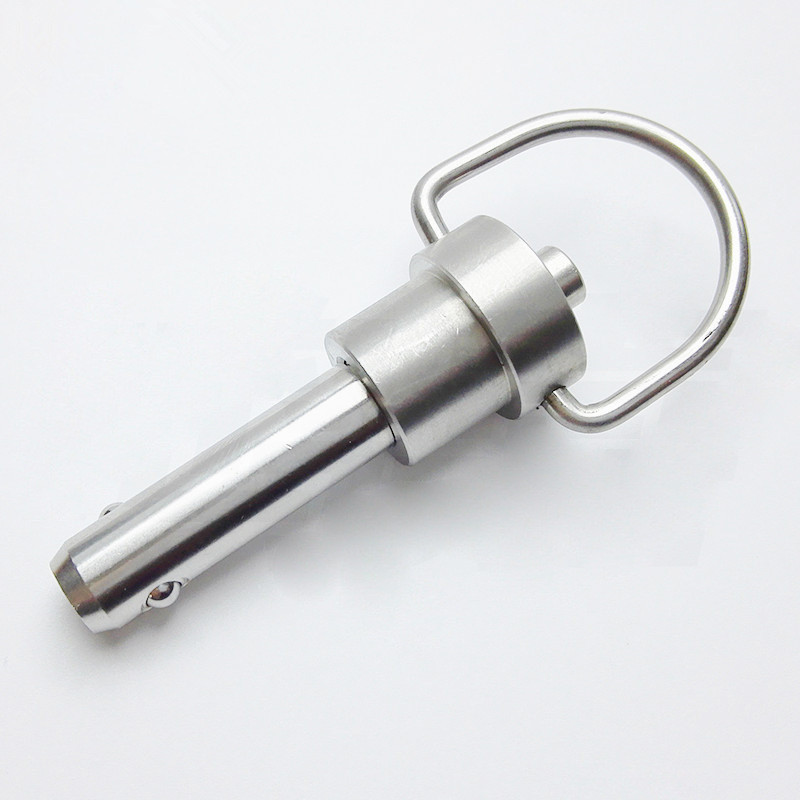 Stainless Steel Button Type Ring Handle Quick Release Pin Ball Lock Pin Pull Ring Lock Pin