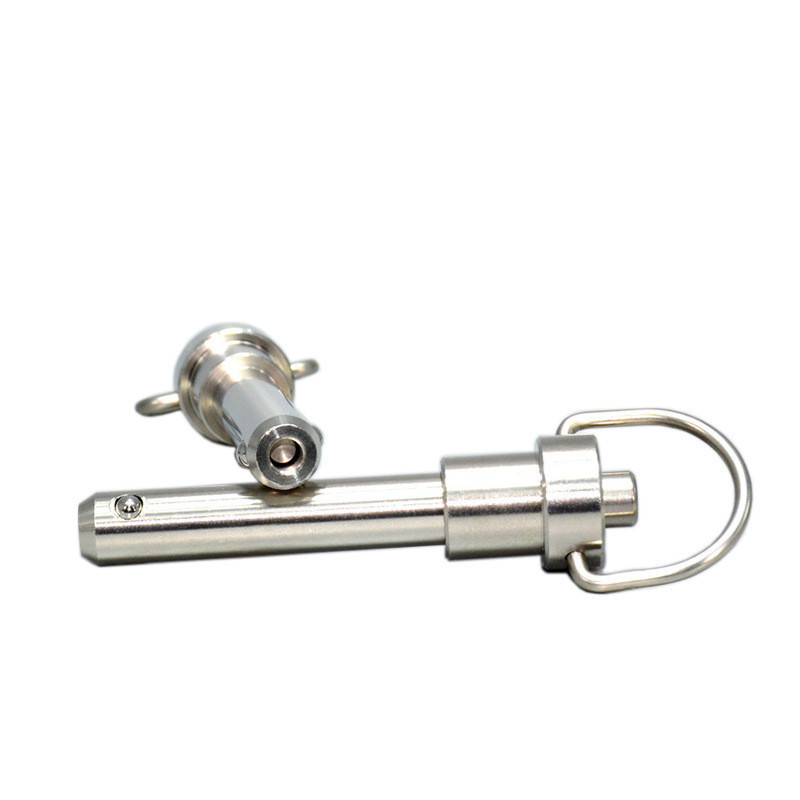 Stainless Steel Button Type Ring Handle Quick Release Pin Ball Lock Pin Pull Ring Lock Pin