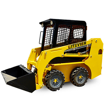 factory Outlet skid steer loader small  skid steer loader 4 wheel drive small Skid Steer Loader