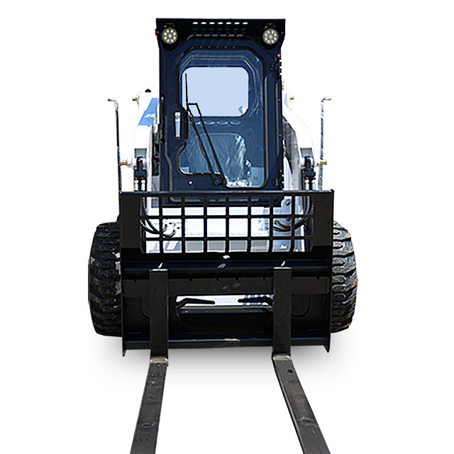 Euro 5 CE EPA Small Loader China Manufacturer Small Wheel Loader 800KG 1 ton 2 ton Mini skid steer loader For Sale