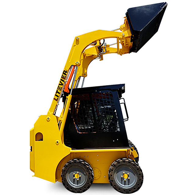 factory Outlet skid steer loader small  skid steer loader 4 wheel drive small Skid Steer Loader