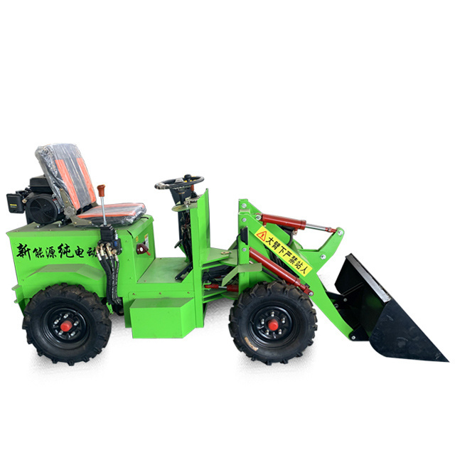 Good Price Earth-moving Machinery Mini Loader Type Electric Powered Dumper For Sale