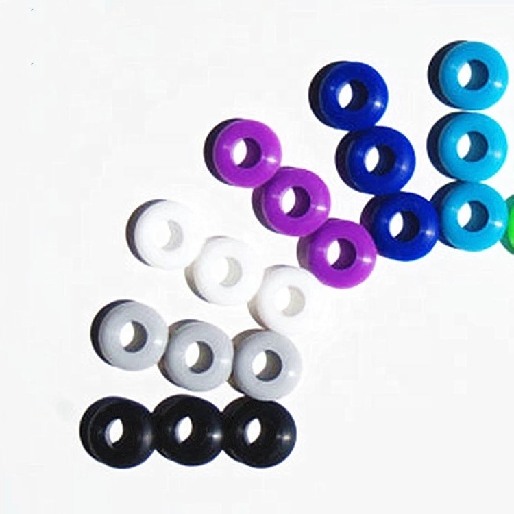 Customer color round shape with small hole the silicone gasket for straw