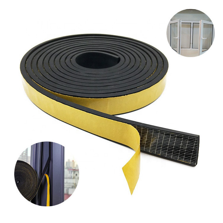 High Quality Self Adhesive EPDM Foam Rubber Seal Strip