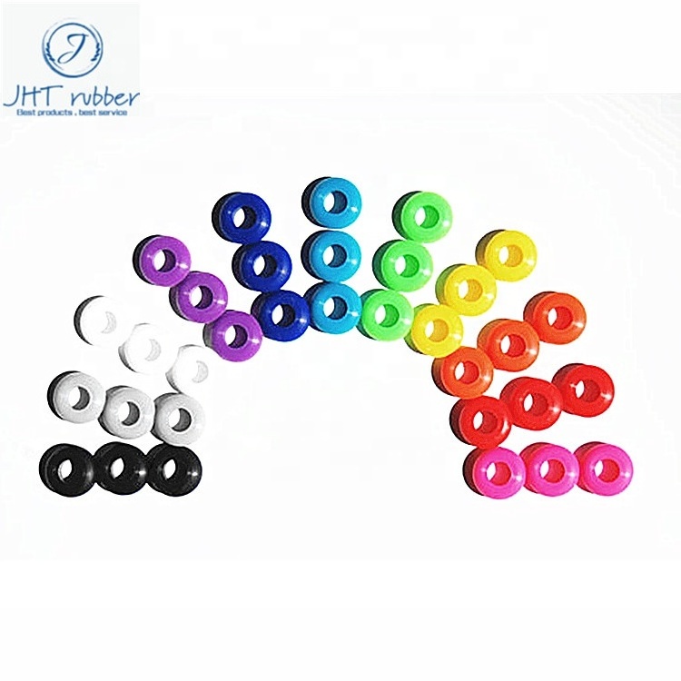 Customer color round shape with small hole the silicone gasket for straw