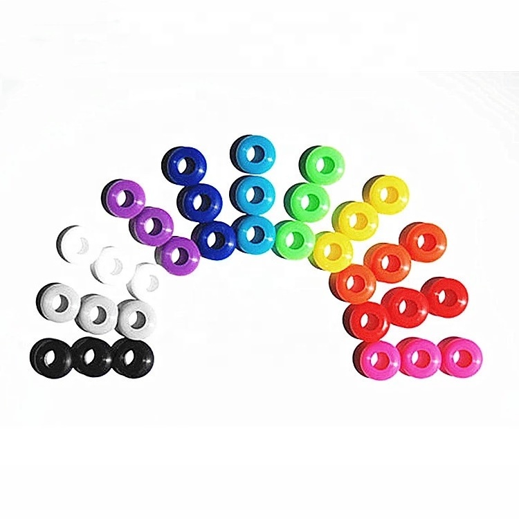 Customer color round shape with small hole the silicone gasket for straw