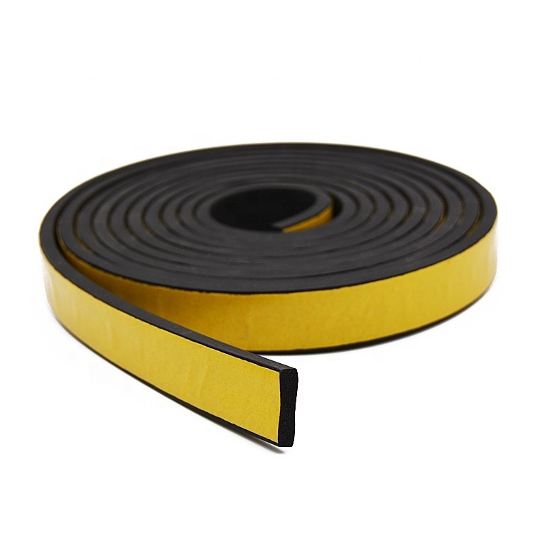 OEM Protection Sealing Adhesive Backed Rubber Elastic Tape