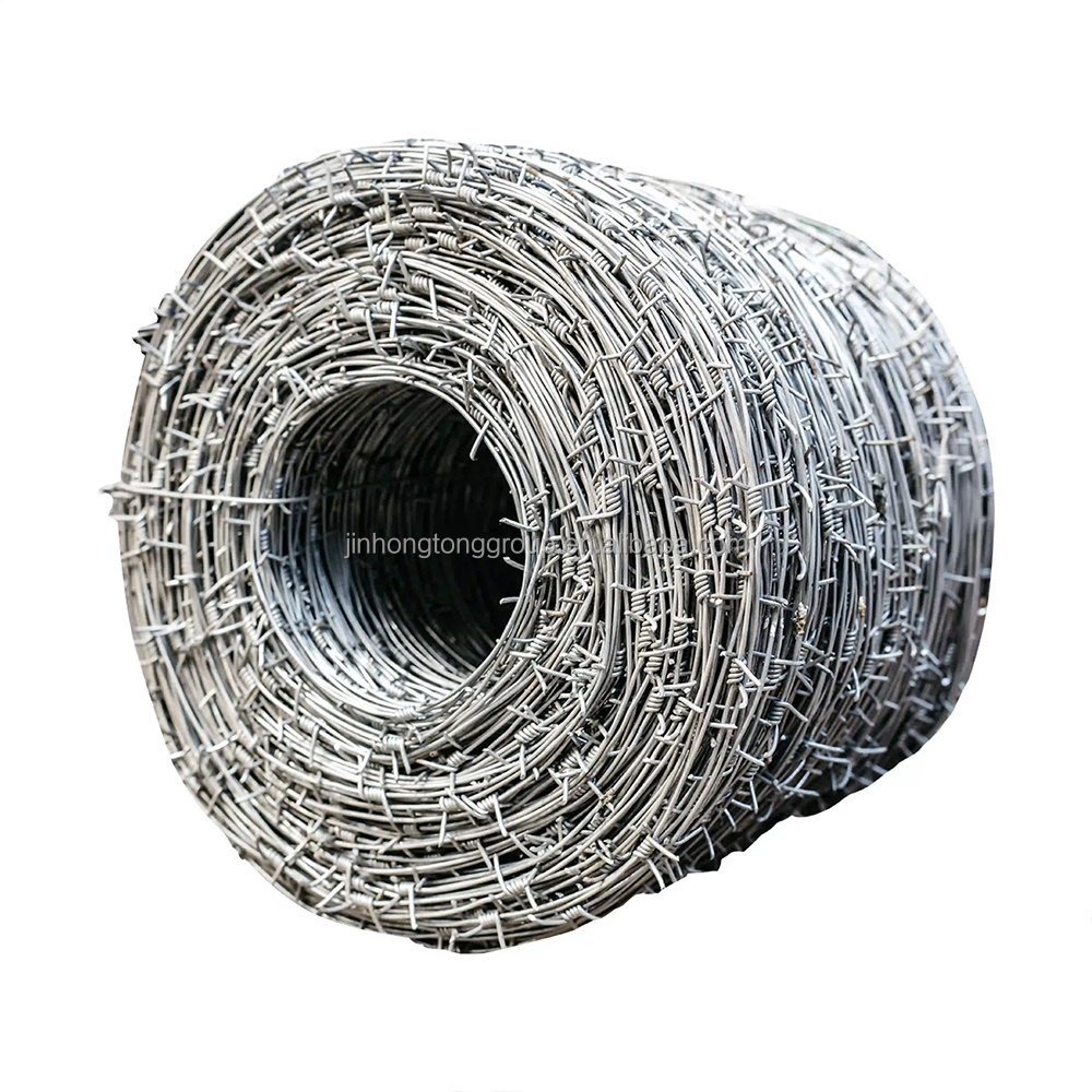 Factory High Quality Galvanized Barbed Wire Alambre De Puas 500 Metros Precio steel wire