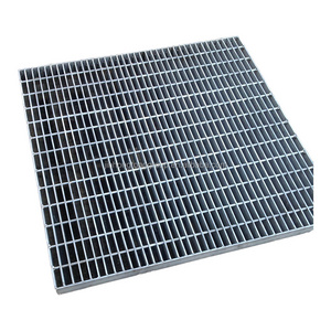 Manufacture Metal Building Materials Floor Flat Galvanized Steel Grating Hot Dip Galvanized Heavy Duty Steel Grating