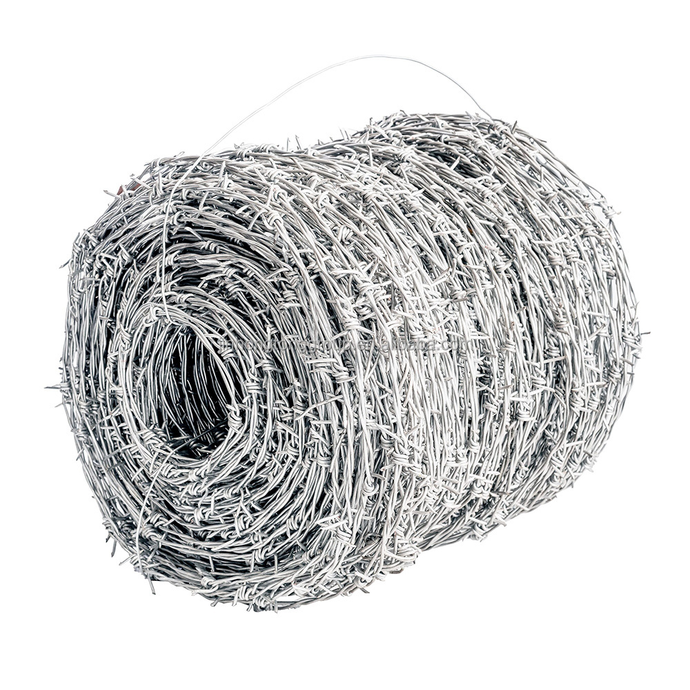 Factory High Quality Galvanized Barbed Wire Alambre De Puas 500 Metros Precio steel wire