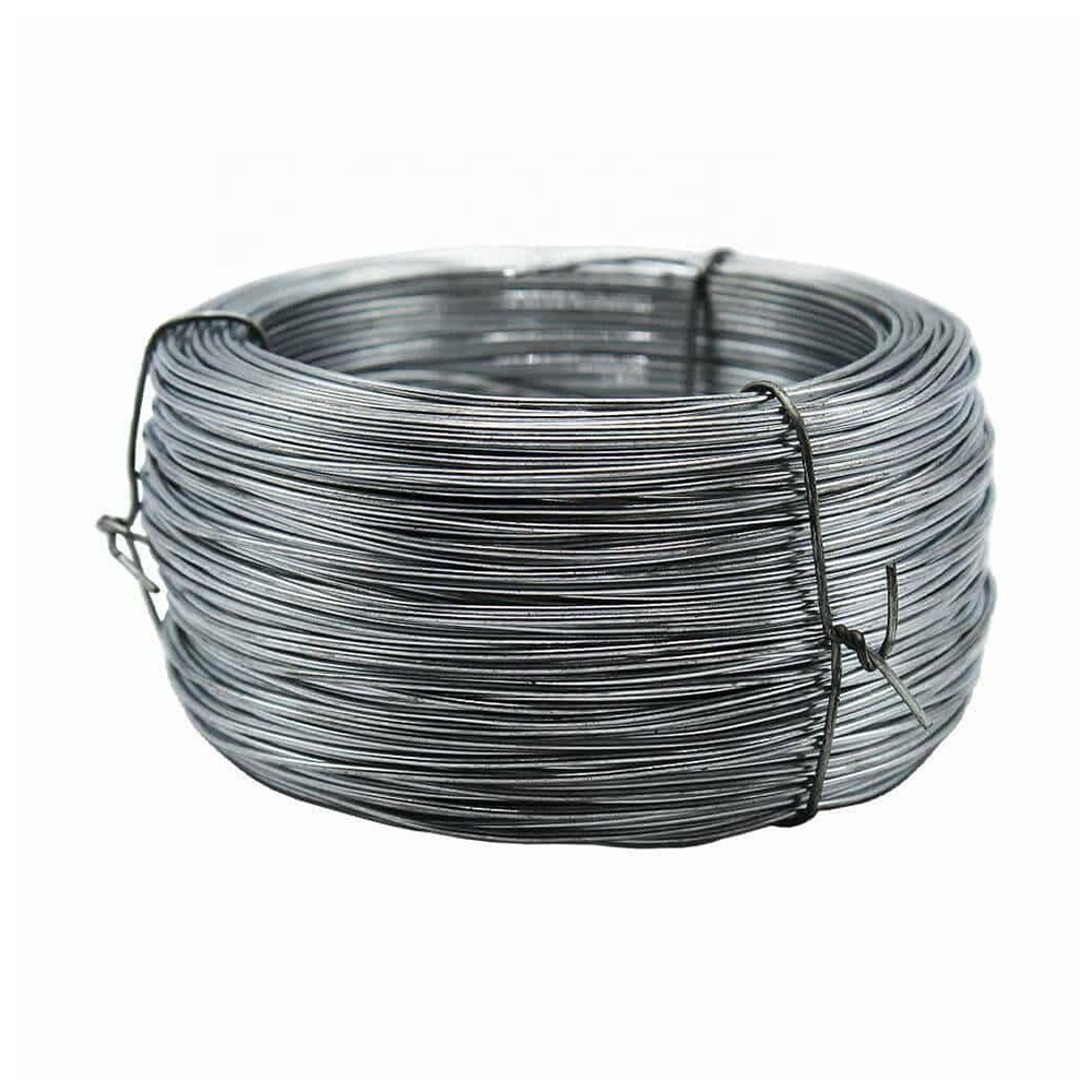 Hot Dipped Bwg 16 20 Galvanized Iron Heavy Duty Metal Gi Steel Rebar Tying Wire Manufacturer Nylon Coated Binding Wire