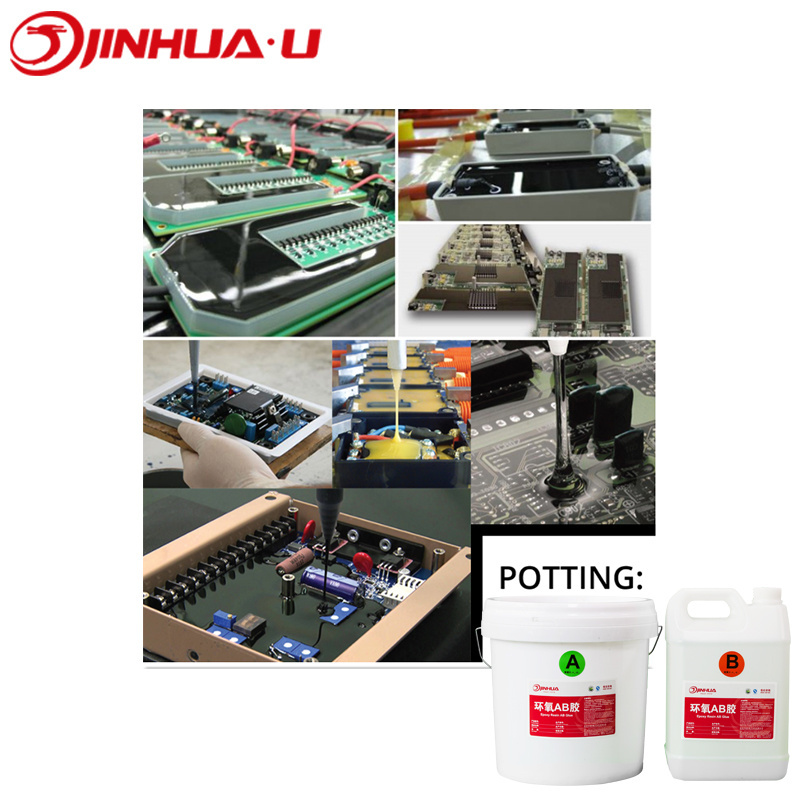 Two Components Clear Casting Resin AB Glue/Epoxy For Potting/Electronic Materials Potting/Polyurethane Potting Glue