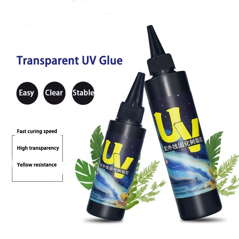 UV Resin, Crystal Clear Transparent Non-Toxic for Jewelry DIY