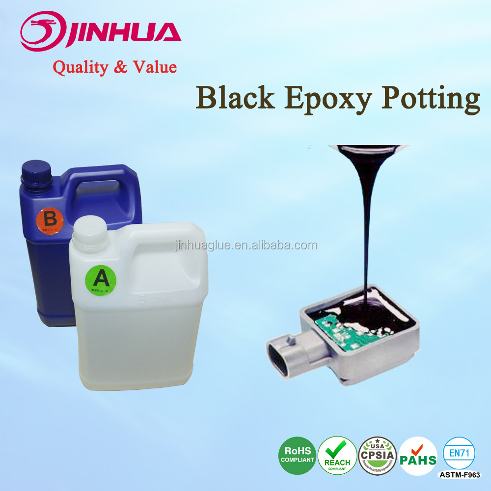 Black Epoxy Potting Glue/Potting Compound for Electronic Components