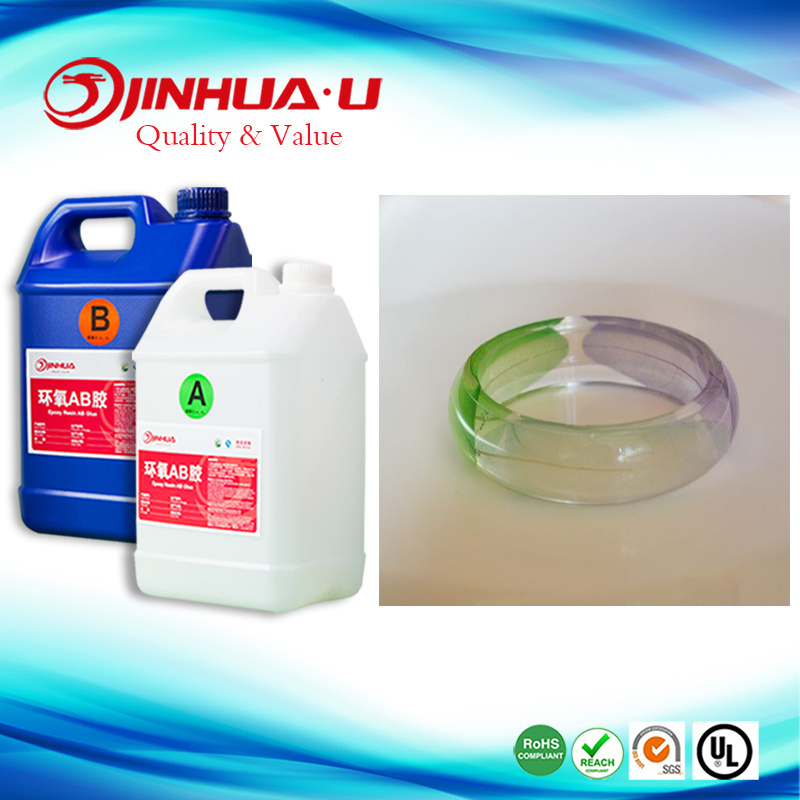 Wholesale Price Mixture Epoxy Resin And Hardener AB Clear Crystal Glue For Bracelet Accessories