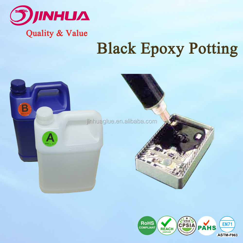 Black Epoxy Potting Glue/Potting Compound for Electronic Components