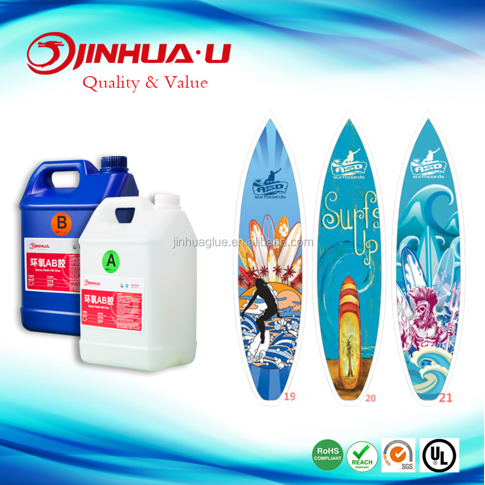 UV Resistant and Yellow Resistant Epoxy Resin for Surfboard / Carbon Fiberglass