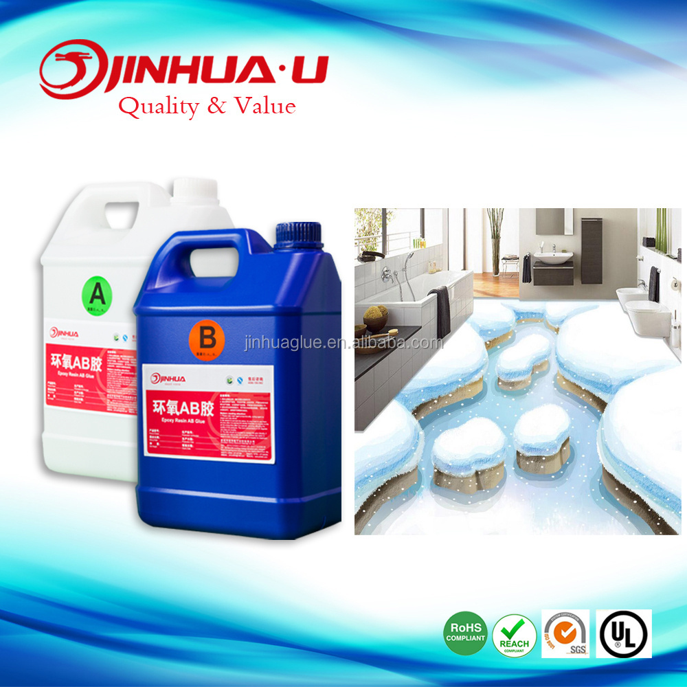 Hard Clear Epoxy Resin for 3D Floor Coating /Floor Epoxy Paints