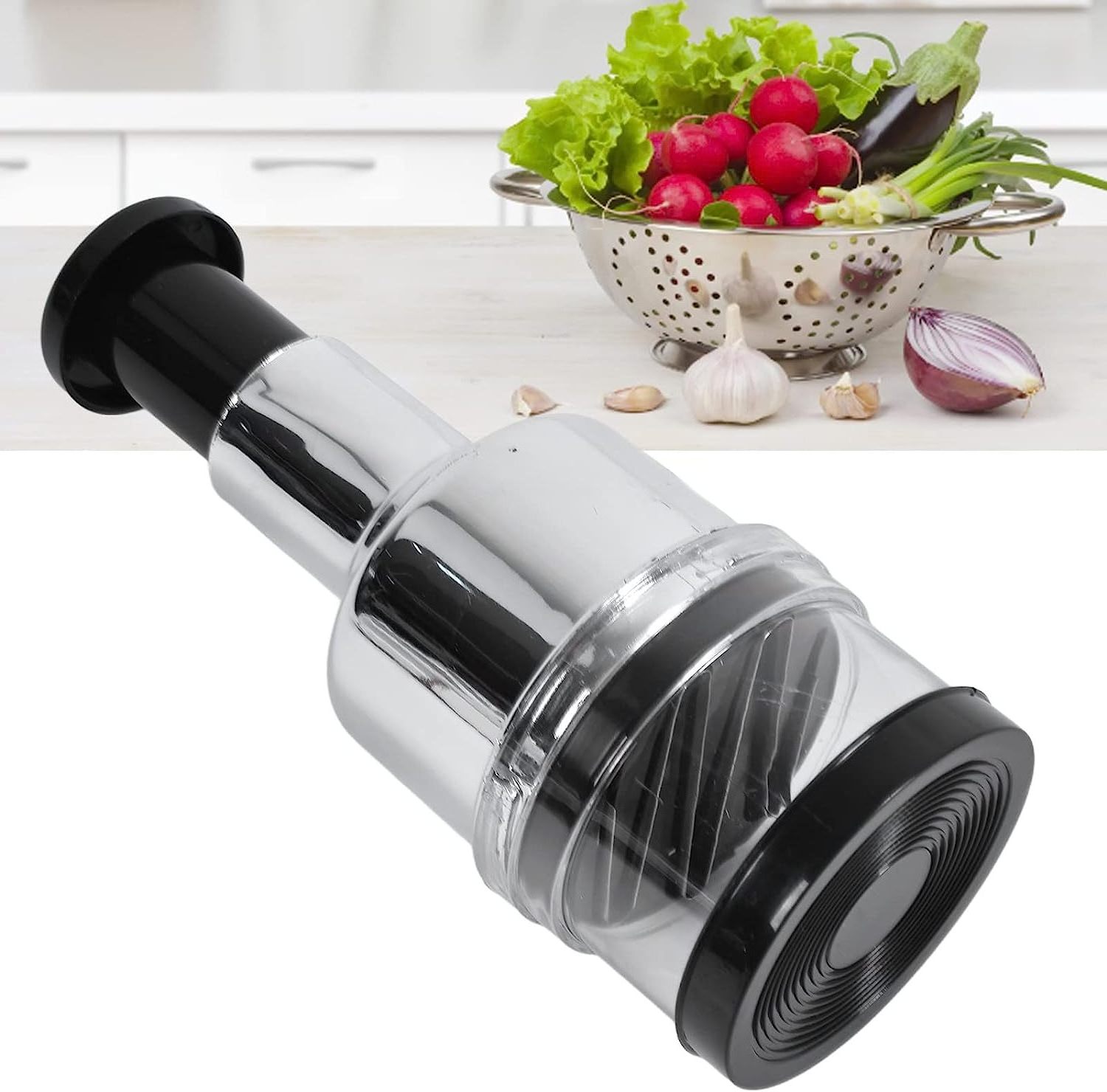 Hot Sell Hand Press Garlic Onion Nuts Grinder Mincer Kitchen Accessories Fruit Vegetable Chopper