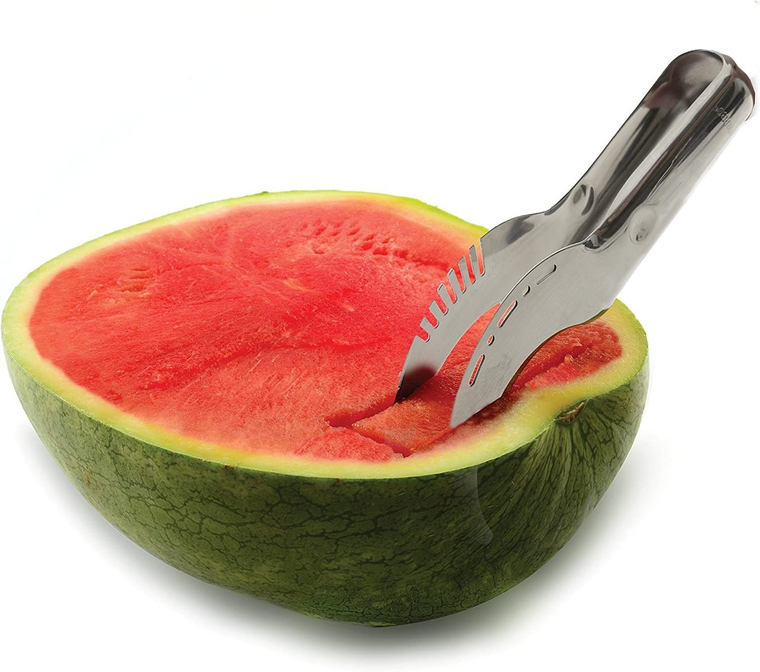 Hot Sell Stainless Steel Watermelon Slicer Cutter Gadget Kitchen Watermelon Slicer Fruit Knife Tool