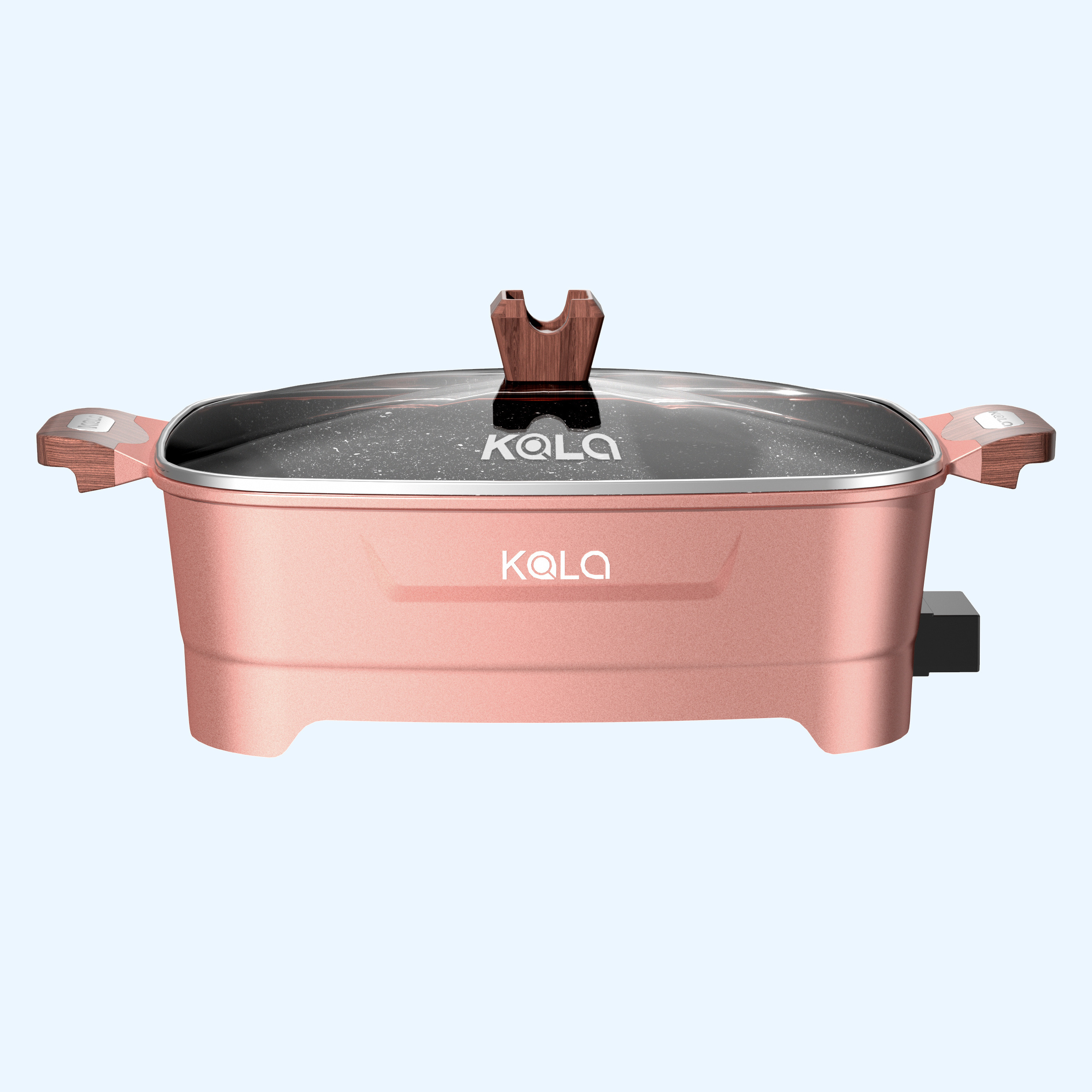 Best Quality 10L Rectangle Cast Aluminum Electric Skillet Single Burner Wok Stove Superior Electric BBQ Pan Competitive Price