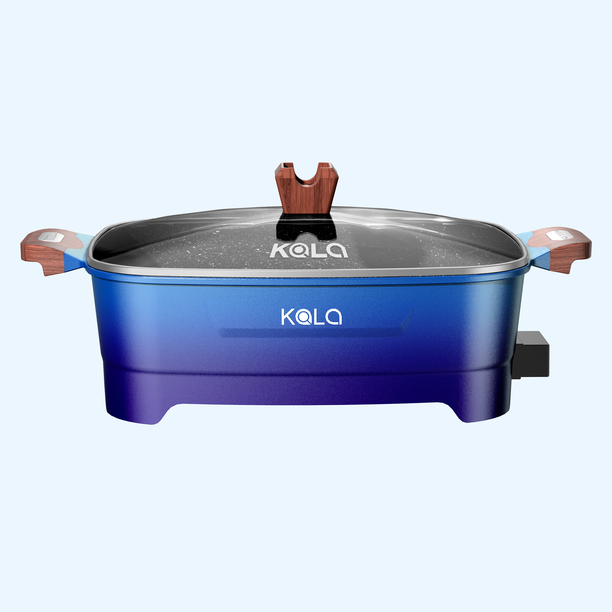 Best Quality 10L Rectangle Cast Aluminum Electric Skillet Single Burner Wok Stove Superior Electric BBQ Pan Competitive Price