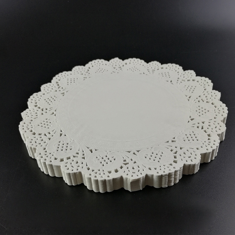 Eco-friendly Paper Doily White Round Table Paper Doilies