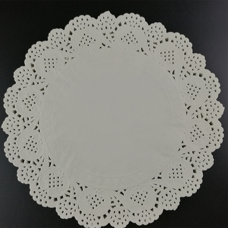 Eco-friendly Paper Doily White Round Table Paper Doilies