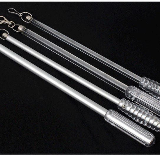 Classic And Fancy Heavy Duty  Curtain Pull Wand Stick With Metal Handle Curtain Baton Stick Curtain Wall