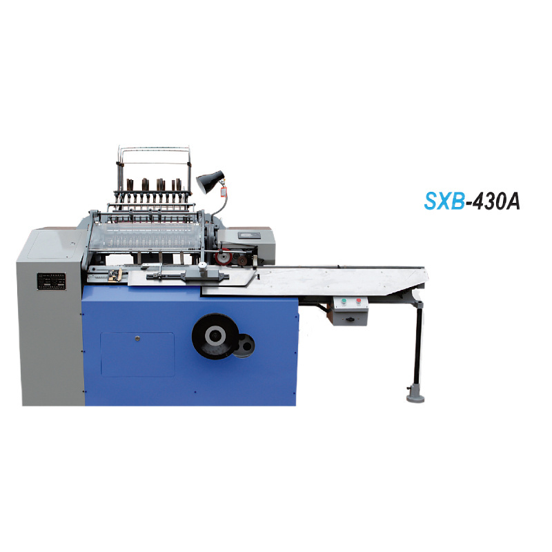 HL-SXB-430A semi-automatic program note book sewing machine / exercise book sewing binding machine