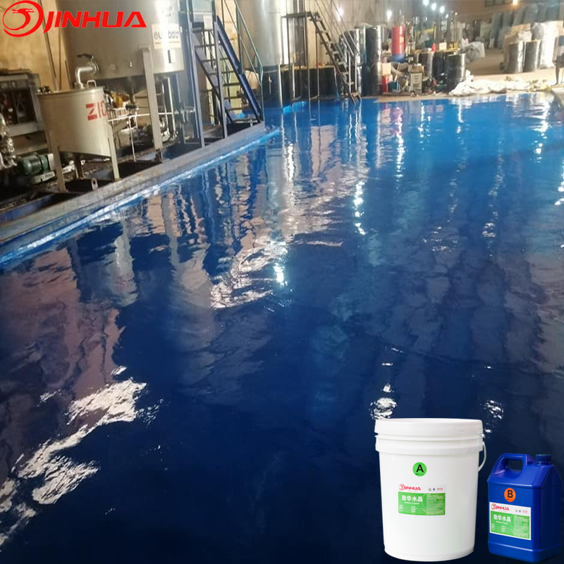 Customize Factory epoxy resin clear Transparent Flooring Solids Metallic Waterproof Epoxy Resin