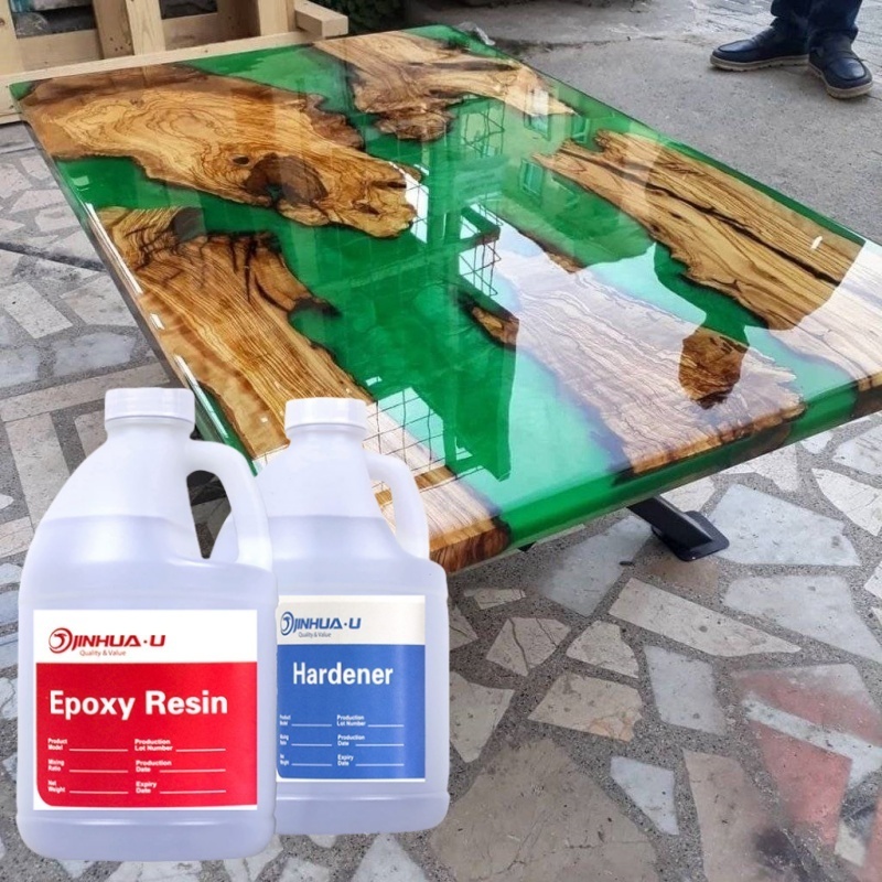 Price Liquid Cast Crystal Clear Wood Deep Pour River Table Epoxy Resin Table Top Epoxy Products Adhesives & Sealants